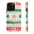 Watercolor Christmas Knitting - Impact Resistant Phone Case iPhone 13 Pro Glossy